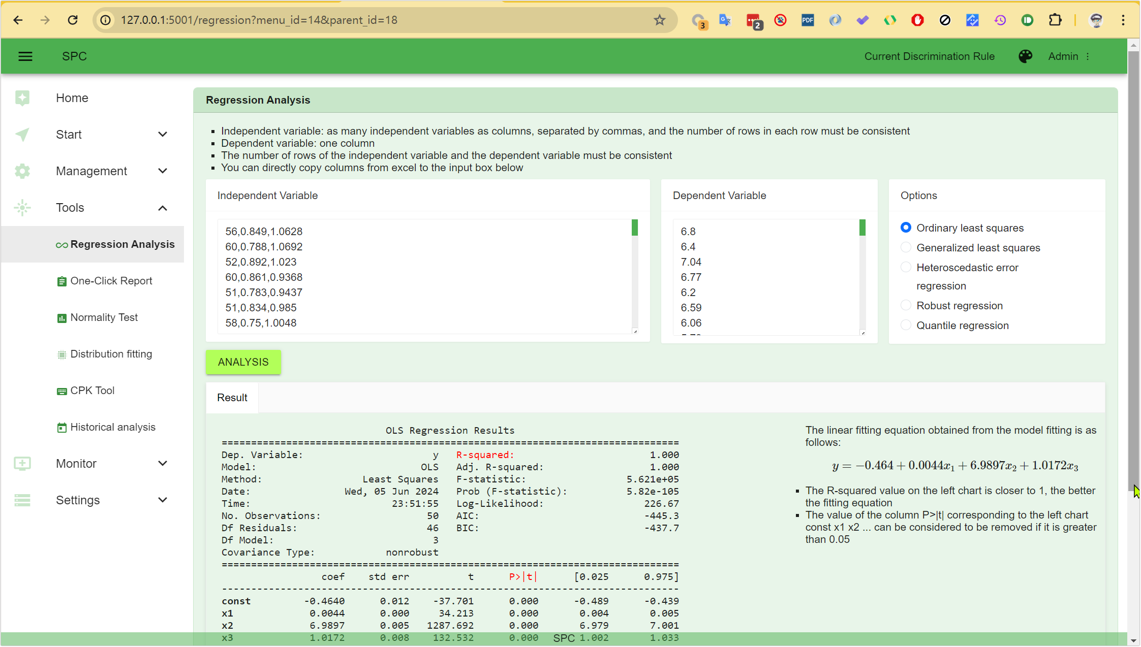 Regression Analysis